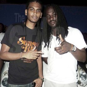 Craig Harrisingh (left) of Daseca hangs out with dancehall artiste I-Octane.



Saturday Life