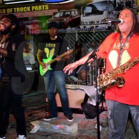 Winston Sill/Freelance Photographer
Tarrus Riley and Friends perfoms at The Essence Pub, Kings Plaza, on Tuesday night August 26, 2014.