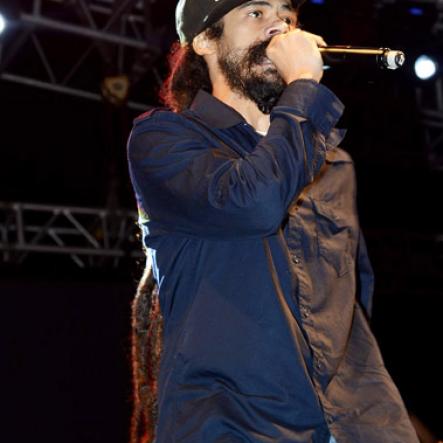 Winston Sill/Freelance Photographer
Jr Gong puts in a surprise performance at Tessanne Chin's Home Coming Concert on the Waterfront, Ocean Boulevard on Sunday.




 night January 12, 2014.