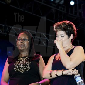 Winston Sill/Freelance Photographer
Tessanne Chin Home Coming Concert, held on the Waterfront, Ocean Boulevard on Sunday night January 12, 2014.