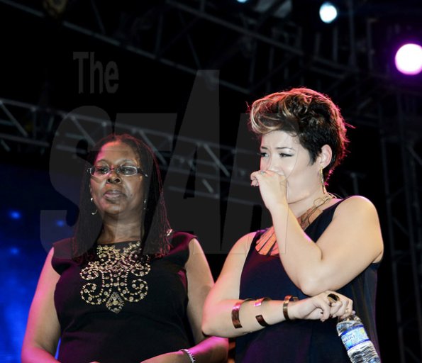 Winston Sill/Freelance Photographer
Tessanne Chin Home Coming Concert, held on the Waterfront, Ocean Boulevard on Sunday night January 12, 2014.
