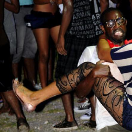 Winston Sill / Freelance Photographer
Island Mas and Kirov Vodka presents the Official and Original Water Party, "The Beach in the City Edition", held at UDC Car Park, Park Boulevard, New Kingston on Sunday January 1, 2012.