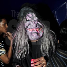 Winston Sill / Freelance Photographer
Thriller Halloween Party, held at The Quad, Trinidad Terrace, New Kingston on Saturday night October 30, 2010.