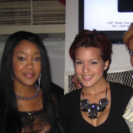 Contributed.

STAR of the month Tifa alongside Tami Chynn and Natalee Storm at Certified Diva Wednesdays at the Quad on Aoril 28, 2010.