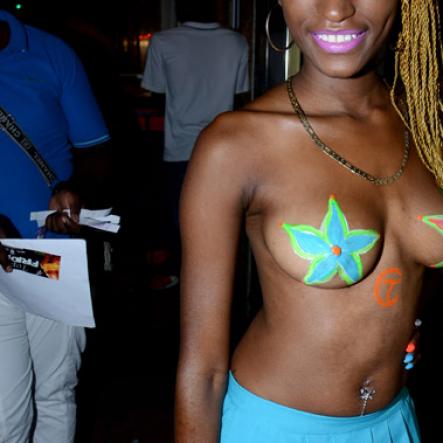Winston Sill/Freelance Photographer
Topless Fridays Party, held at Club White Dragon, Knutsford Boulevard, New Kingston on Friday night July 4, 2014.