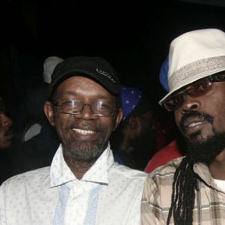 Contributed
Deejay Beenie Man and Beres Hammond hanging out