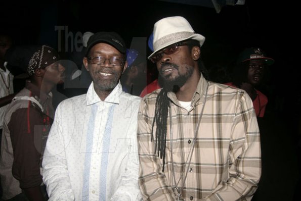 Contributed
Deejay Beenie Man and Beres Hammond hanging out