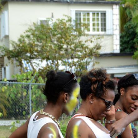 Winston Sill/Freelance Photographer
UWI Carnival Road March, on the Ring Road, UWI Mona Campus on Saturday March 14, 2015.