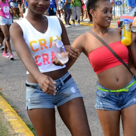 Winston Sill/Freelance Photographer
UWI Carnival Road March, on the Ring Road, UWI Mona Campus on Saturday March 14, 2015.