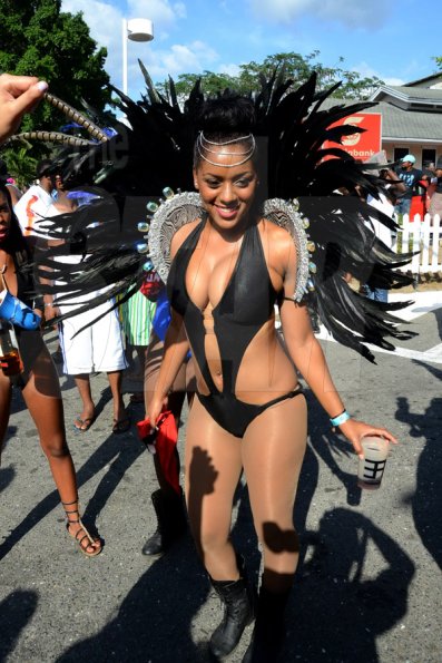 Winston Sill/Freelance Photographer
UWI Carnival Road March, on the Ring Road, UWI Mona Campus on Saturday March 14, 2015.