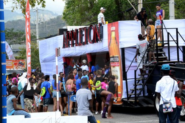 Winston Sill/Freelance Photographer
UWI Carnival Road March, on the Ring Road, UWI Mona Campus on Saturday March 14, 2015.