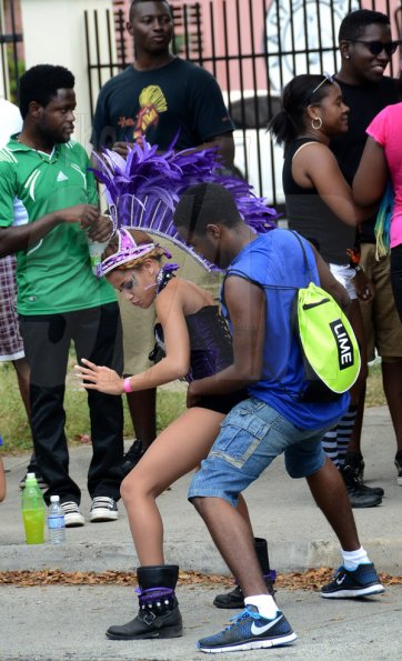 Winston Sill/Freelance Photographer
UWI Carnival Road March, on the Ring Road, UWI Mona Campus on Saturday March 14, 2015.