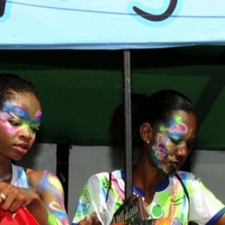 Winston Sill / Freelance Photographer
University of the West Indies (UWI) Carnival  Road Parade, with the theme "Birds of a Feather", held on the Ring Road, Mona Campus on Saturday March 19, 2011.