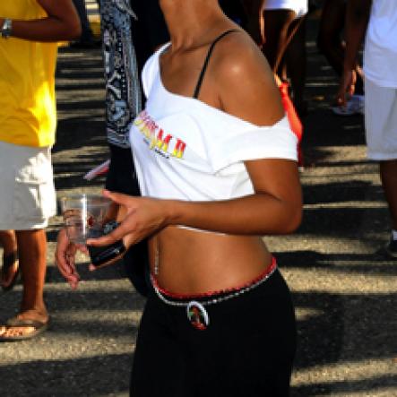 Winston Sill / Freelance Photographer
University of the West Indies (UWI) Carnival  Road Parade, with the theme "Birds of a Feather", held on the Ring Road, Mona Campus on Saturday March 19, 2011.