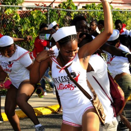 Winston Sill / Freelance Photographer
University of the West Indies (UWI) Carnival  Road Parade, with the theme "Birds of a Feather", held on the Ring Road, Mona Campus on Saturday March 19, 2011.