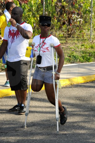 Winston Sill / Freelance Photographer
University of the West Indies (UWI) Carnival  Road Parade, with the theme "Birds of a Feather", held on the Ring Road, Mona Campus on Saturday March 19, 2011.