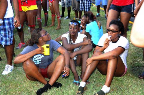 Winston Sill / Freelance Photographer
University of the West Indies (UWI) Carnival  Road Parade, with the theme "Birds of a Feather", held on the Ring Road, Mona Campus on Saturday March 19, 2011.