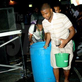 Winston Sill / Freelance Photographer
                                                                              Bring out the water!                                                                                                                                                                                                                                        Smirnoff and Heineken in association with Island Mas presents the official and original Water Party, held at Sagicor Car Park, New Kingston on Saturday night April 10, 2010.