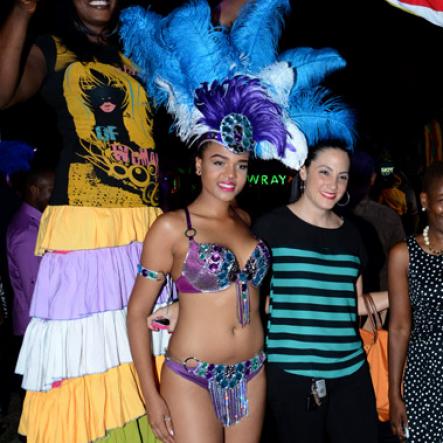 Winston Sill/Freelance Photographer
J. Wray and Nephew host Yardi Gras 2014 the annual Media Party, held at Countryside Club, Courtney Walsh Drive on Tuesday night March 18, 2014.