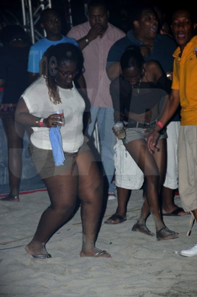 Winston Sill / Freelance Photographer
GLK Entertainment in association with Appleton Jamaica Rum presents Yesterday Party, The Best of The 90's, held at Sugarman's Beach, Hellshire, Portmore on Saturday night November 19, 2011.