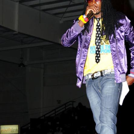 Winston Sill / Freelance Photographer
                                                                      Khago delivered an energetic set at the Youth View Awards Show.                                                                                                                                                                                                                                                                 and Presentation, held at the National Indoor Sports Centre (NISC), Stadium Complex on Saturday night February 5, 2011.
