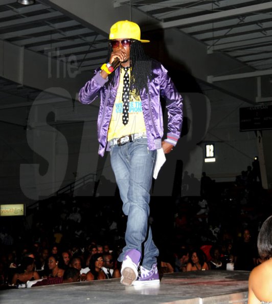 Winston Sill / Freelance Photographer
                                                                      Khago delivered an energetic set at the Youth View Awards Show.                                                                                                                                                                                                                                                                 and Presentation, held at the National Indoor Sports Centre (NISC), Stadium Complex on Saturday night February 5, 2011.