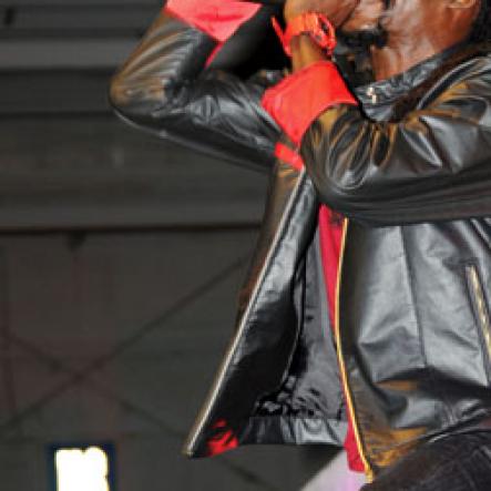 Winston Sill / Freelance Photographer
                                                                      Mujnga spitting a few rhymes at the Youth View Awards Show.                                                                                                                                                                                                                                                                 and Presentation, held at the National Indoor Sports Centre (NISC), Stadium Complex on Saturday night February 5, 2011.