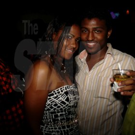 Contributed
Pepsi's Marketing Coordinator, Cornelia Nathan enjoys the vibes at the Youth View Awards pre-party with Tahir Garcia at the Fiction Night Club on Thursday February 3rd.